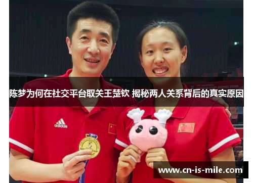 陈梦为何在社交平台取关王楚钦 揭秘两人关系背后的真实原因 陈梦为何在社交平台取关王楚钦 揭秘两人关系背后的真实原因